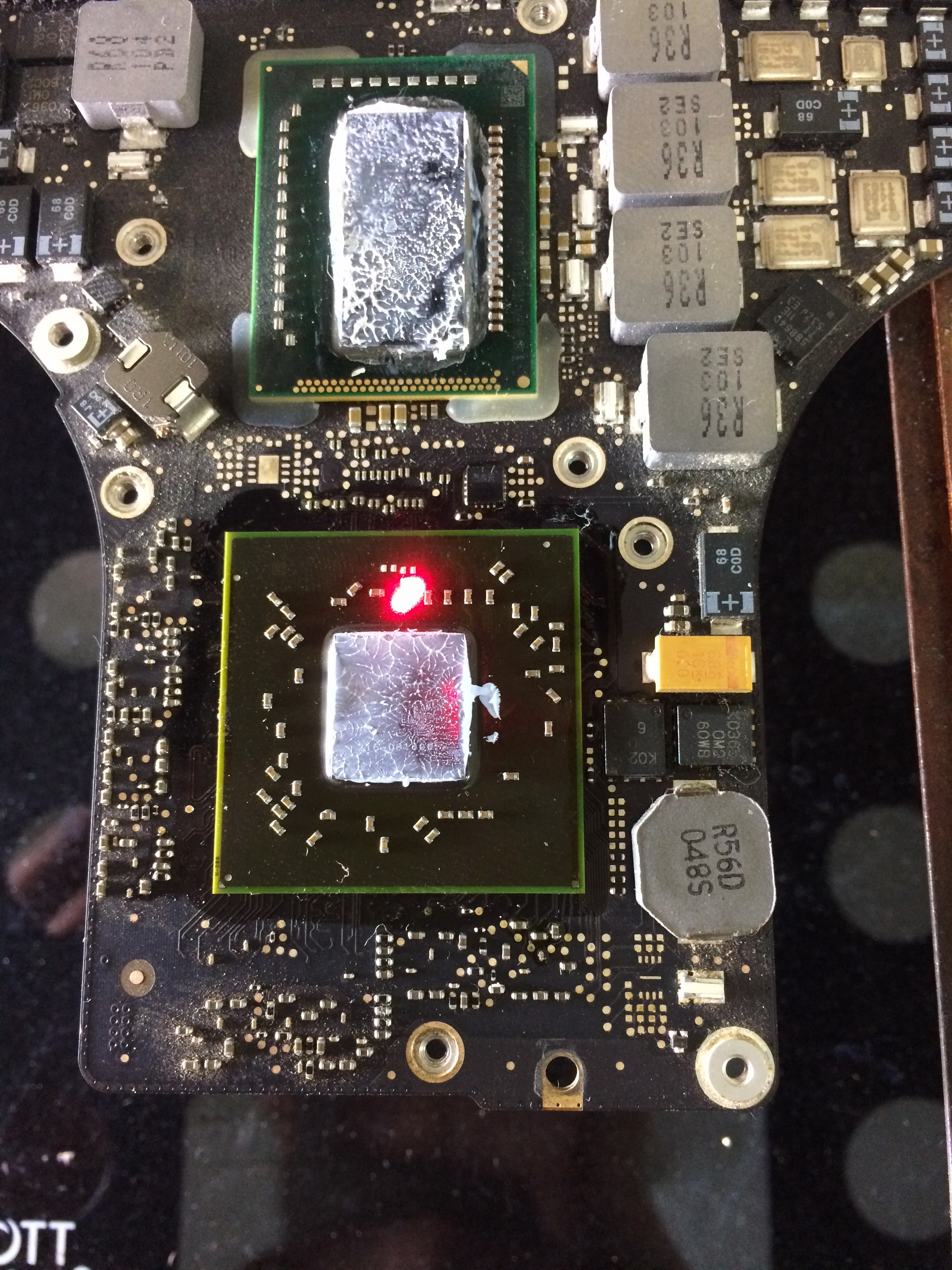 Замена видеокарты MacBook Pro A1278